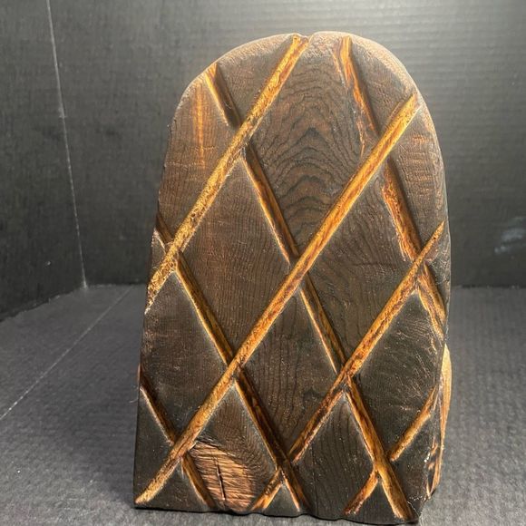 VINTAGE HANDCARVED WOODEN BEAVER FROM COLORADO Approx 10” 4lbs - Picture 4 of 16